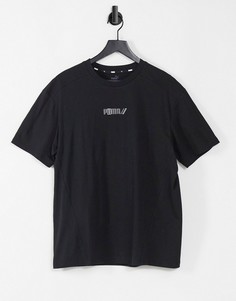 Черная футболка с логотипом PUMA RAD/CAL-Черный цвет