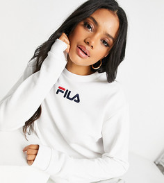 Белый oversized-свитшот с большим логотипом на груди Fila – эксклюзивно для ASOS