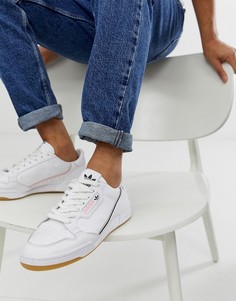 Белые кроссовки adidas Originals Continental 80s TFL-Белый