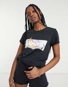 Черная футболка с логотипом в виде летучей мыши Levis Perfect-Черный цвет Levis®