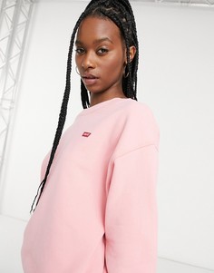 Розовый свитшот с круглым вырезом от комплекта Levis-Розовый цвет Levis®