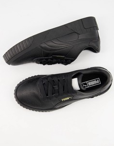 Черные кроссовки Puma Cali WNS-Черный цвет