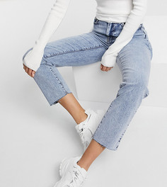 Голубые выбеленные джинсы в винтажном стиле New Look Tall-Голубой