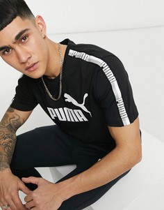 Черная футболка Puma-Черный цвет