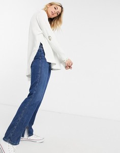 Свободный топ хенли кремового цвета Free People Fall For You-Кремовый