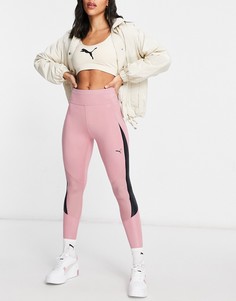 Розовые леггинсы PUMA Train Pearl Full-Розовый цвет