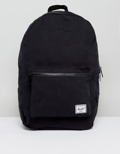 Черный складной хлопковый рюкзак объемом 24,5 литра Herschel Supply Co.