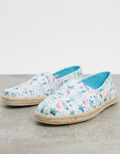 Белые эспадрильи Toms-Многоцветный