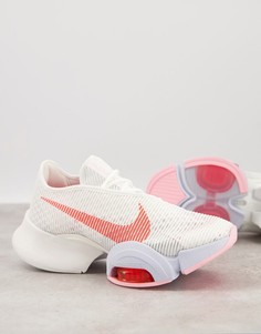 Белые кроссовки Nike Training Valentines Air Zoom SuperRep 2-Белый
