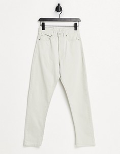 Светло-бежевые джинсы в винтажном стиле с завышенной талией Dr Denim-Кремовый