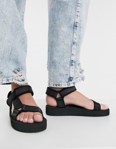 Черные сандалии в спортивном стиле ASOS DESIGN Fix Up-Черный цвет