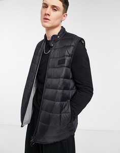 Черный жилет Barbour International Marcus-Черный цвет