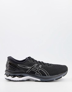 Черно-белые кроссовки Asics Running Gel Kayano 27-Черный цвет