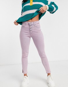 Светло-розовые зауженные джинсы с завышенной талией Levis 721-Розовый цвет Levis®