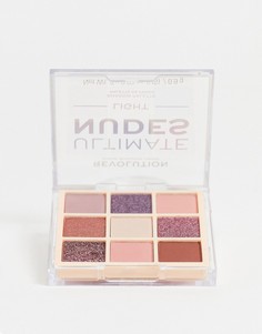 Палетка теней для век Revolution Ultimate Nudes - Light-Многоцветный