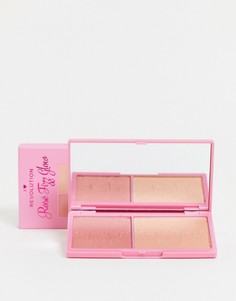 Палетка хайлайтеров I Heart Revolution Rosé Fizz Glow-Многоцветный