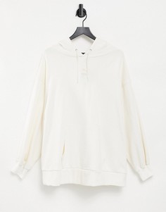 Классический белый oversized-худи Puma Classics