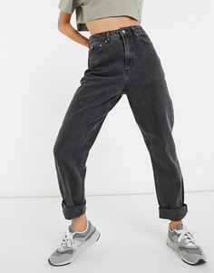 Черные джинсы в винтажном стиле с завышенной талией ASOS DESIGN-Черный цвет