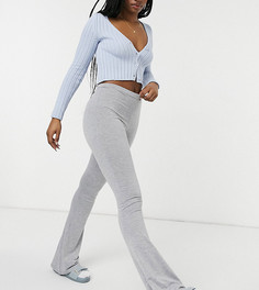 Расклешенные брюки угольного цвета Daisy Street-Серый