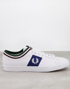 Белые кроссовки Fred Perry B8185 Underspin-Белый