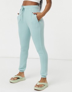 Супермягкие узкие джоггеры шалфейно-зеленого цвета ASOS DESIGN-Зеленый цвет