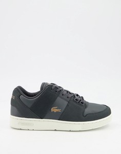Черные кроссовки Lacoste-Черный цвет