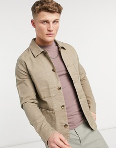 Куртка в рабочем стиле Selected Homme Jackson-Бежевый