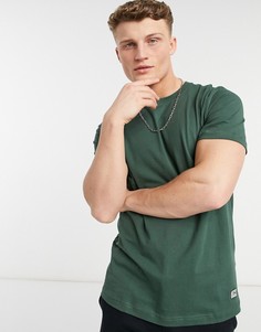 Футболка с круглым вырезом Selected Homme Travis-Зеленый цвет