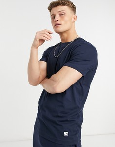 Футболка с круглым вырезом Selected Homme Travis-Темно-синий