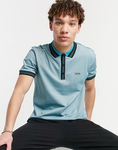 Футболка-поло BOSS Athleisure paddy 2-Черный цвет