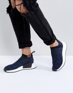 Темно-синие кроссовки adidas Originals NMD Cs2-Темно-синий