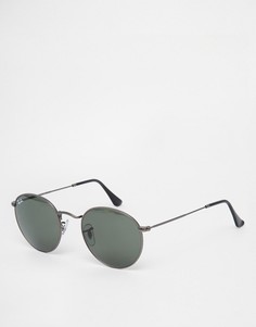 Круглые солнцезащитные очки Ray-Ban 0RB3447-Серебряный