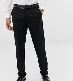 Черные брюки скинни Burton Menswear Big & Tall-Черный
