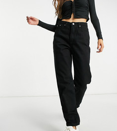 Черные джинсы из переработанного материала в винтажном стиле Missguided Riot-Черный цвет