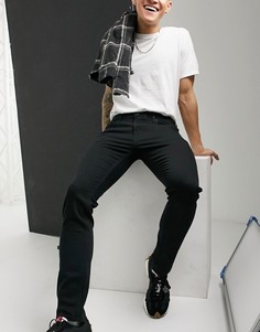 Черные зауженные джинсы Scotch & Soda Skim-Черный цвет