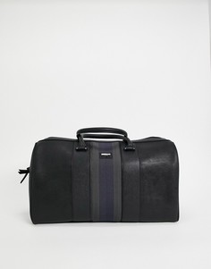 Черная спортивная сумка из искусственной кожи с тесьмой Ted Baker-Черный цвет