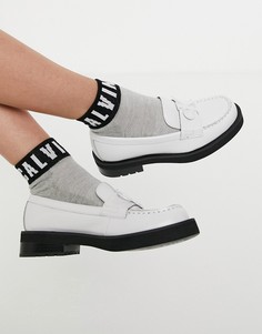 Белые лоферы Calvin Klein Jeans Nickoll-Белый