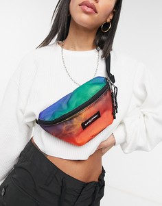 Сумка-кошелек на пояс с радужным принтом Eastpak Springer-Многоцветный