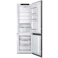 Встраиваемый холодильник комби SMEG