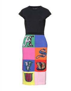 Платье длиной 3/4 Versace