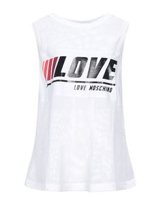 Топ без рукавов Love Moschino