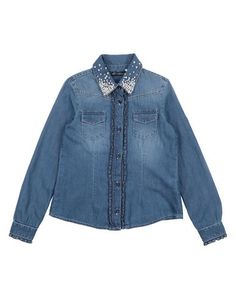 Джинсовая рубашка Miss Blumarine