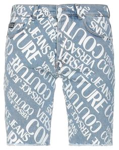 Джинсовые бермуды Versace Jeans Couture