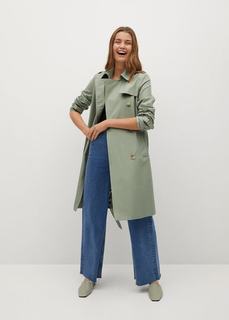 Классический водоотталкивающий плащ - Polana Mango