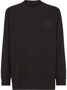 Fendi толстовка с логотипом FF