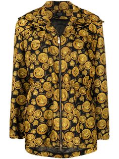 Versace куртка с капюшоном и принтом Medusa