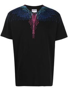 Marcelo Burlon County of Milan футболка Bezier Wings с принтом
