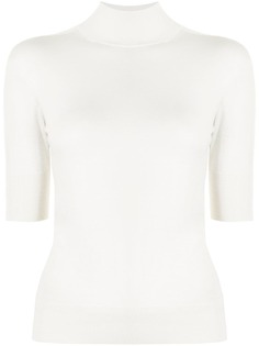 Jil Sander трикотажный топ с высоким воротником