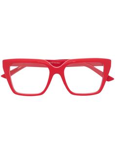 Balenciaga Eyewear очки в квадратной оправе с логотипом
