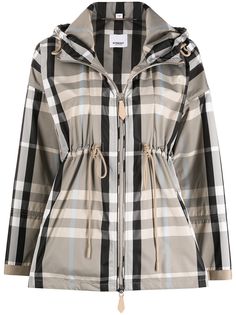 Burberry куртка на молнии в клетку
